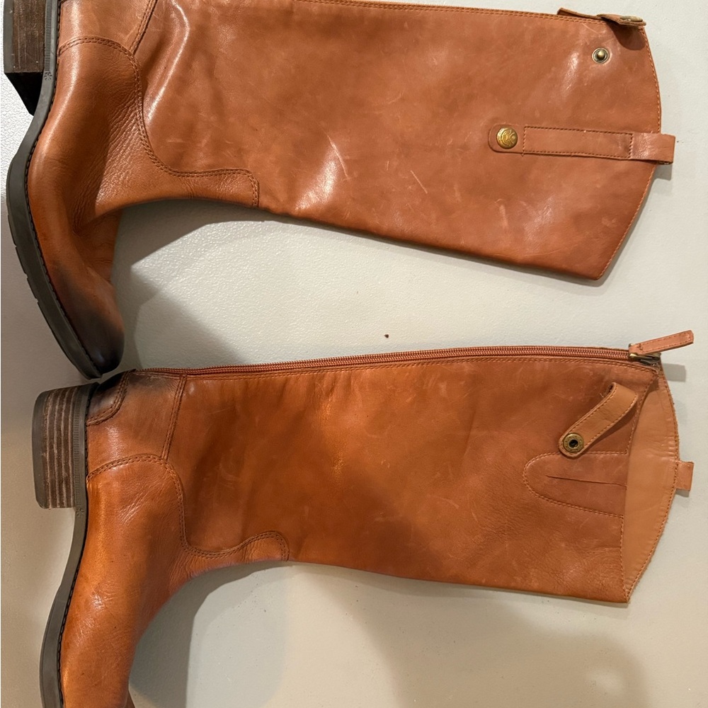 Sam Edelman Tan Leather Boots
